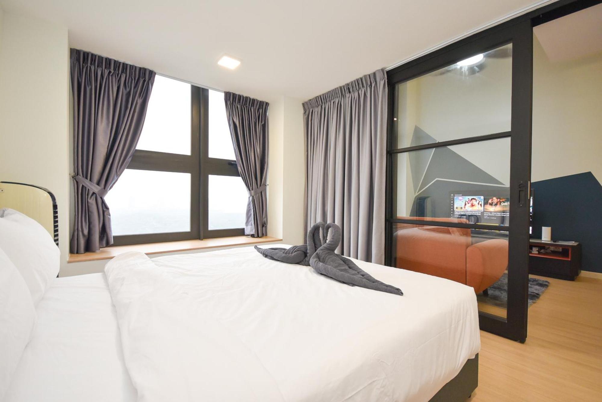 Sunway Grid Loft Suite By Nest Home【Olympic Size Pool】 Kampong Pendas 외부 사진