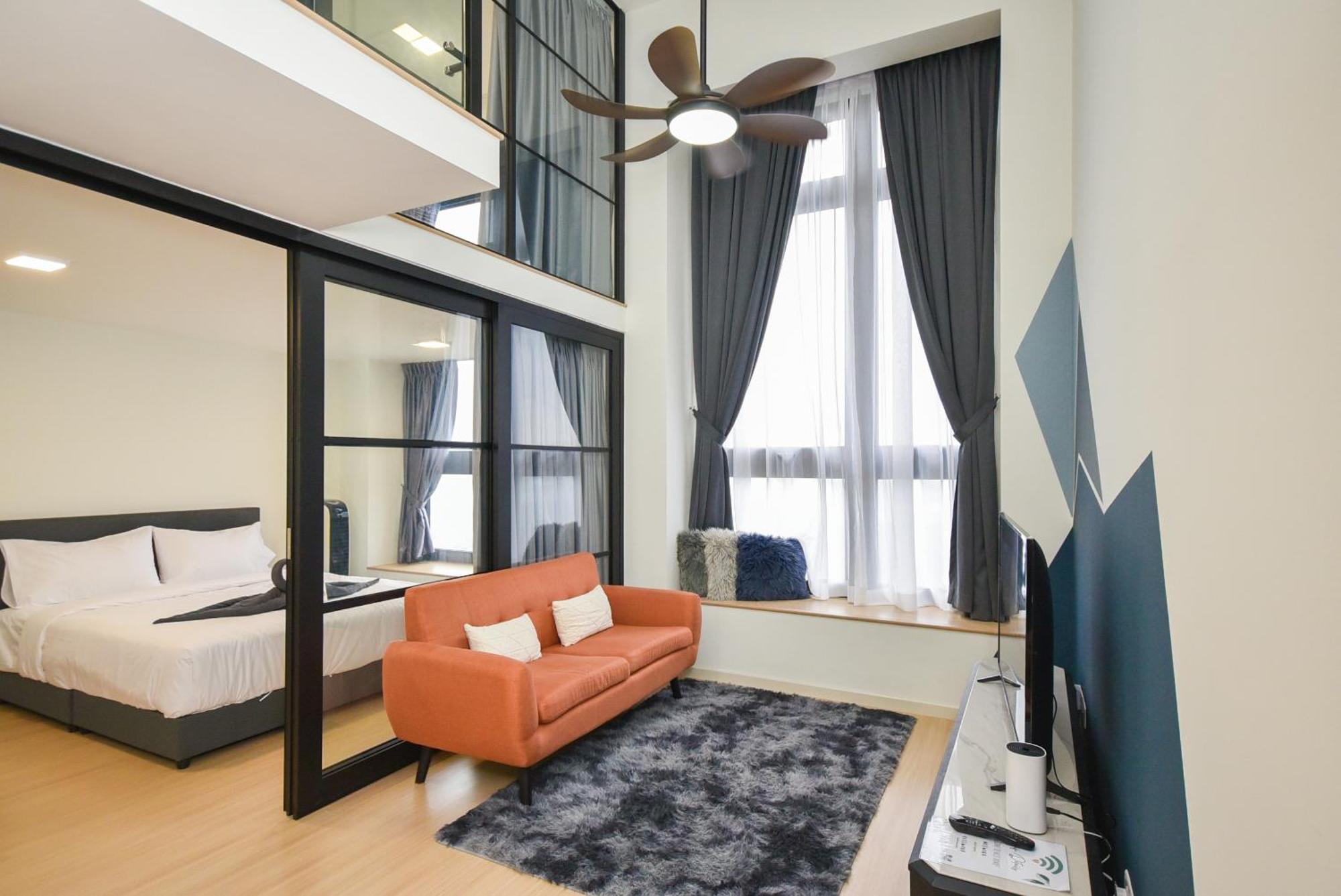 Sunway Grid Loft Suite By Nest Home【Olympic Size Pool】 Kampong Pendas 외부 사진